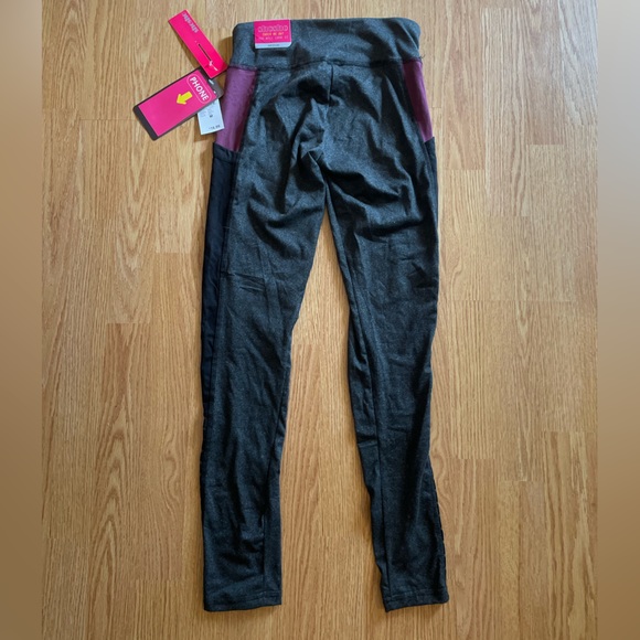 rue 21 Grey and Purple leggings - Picture 3 of 3